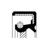 CORTECO 46082143B Shaft Seal, manual transmission